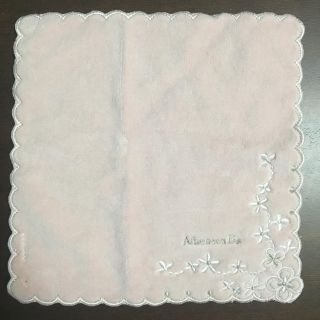 アフタヌーンティー(AfternoonTea)のアフタヌーンティー  ハンカチ タオル ピンク Afternoon Tea(ハンカチ)