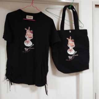 ピンクハウス(PINK HOUSE)のX'masセール❗ピンクハウスのTシャツとバッグのセット(セット/コーデ)