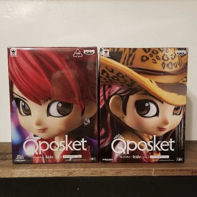 【新品！未開封！！】Qposkts hide フィギュア セット