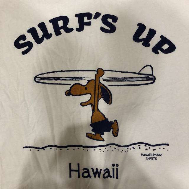 SNOOPY(スヌーピー)のハワイ 日焼けスヌーピー   Tシャツ レディースのトップス(Tシャツ(半袖/袖なし))の商品写真