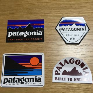 パタゴニア(patagonia)のパタゴニアステッカー(登山用品)