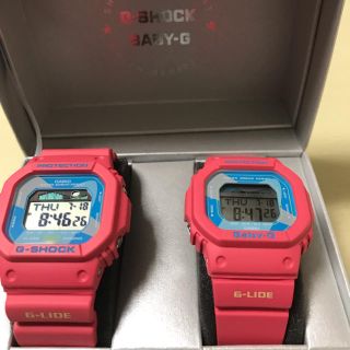 ジーショック(G-SHOCK)のG-SHOCK、BABY-Gのペアセット(腕時計(デジタル))