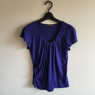 トゥモローランド(TOMORROWLAND)のBALLSEY♡綺麗なブルーのトップス(Tシャツ(半袖/袖なし))