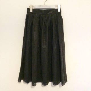 ザラ(ZARA)のZARA パンチングスカート(ひざ丈スカート)