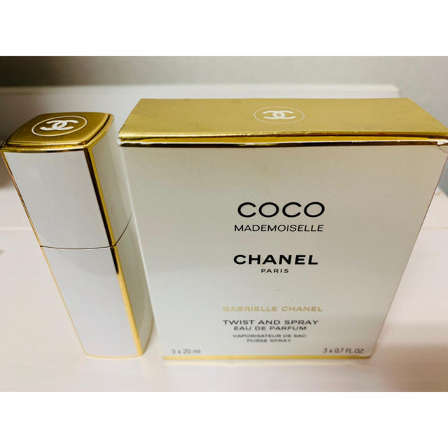 CHANEL 【ココ マドマアゼル ツィスト&スプレイ】新品リフィル2本付き