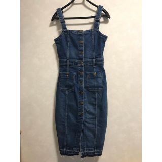 ザラ(ZARA)の【ZARA(ザラ)】デニム ジャンパースカート サロペット(サロペット/オーバーオール)