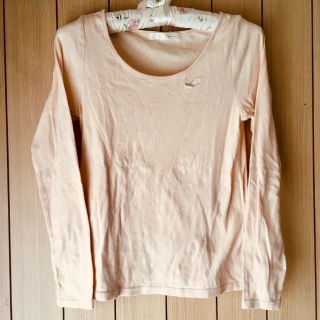 フランシュリッペ(franche lippee)のフランシュリッペ ワンポイント刺繍入り 長袖ピタT(Tシャツ/カットソー(七分/長袖))