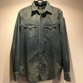 ダブルアールエル(RRL)の【マクエフさん専用】RRL デニムシャツ ダブルアールエル (シャツ)