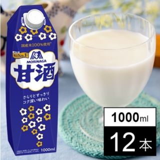 甘酒チルド1000ml 12本セット(ソフトドリンク)