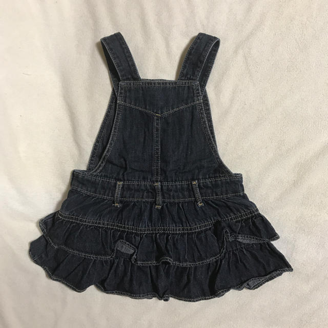 babyGAP(ベビーギャップ)のbabyGap 女の子 ベビー デニムワンピース 80㎝ キッズ/ベビー/マタニティのベビー服(~85cm)(ワンピース)の商品写真