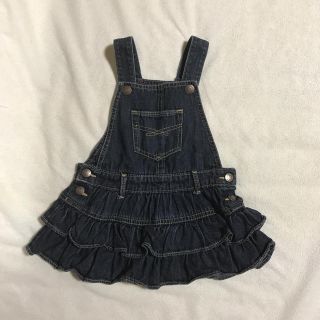 ベビーギャップ(babyGAP)のbabyGap 女の子 ベビー デニムワンピース 80㎝(ワンピース)