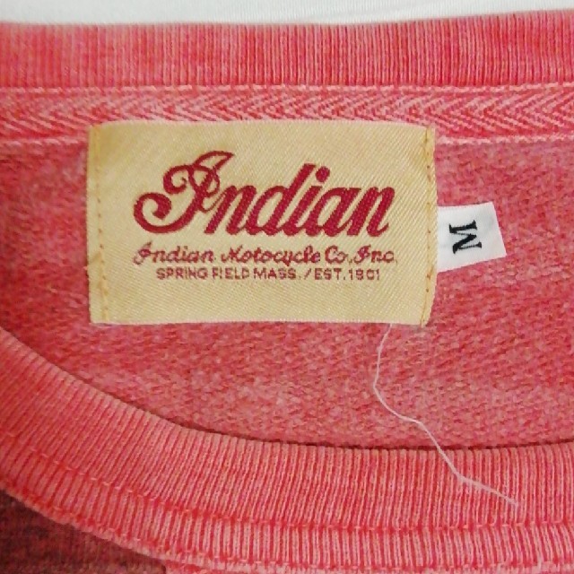 Indian(インディアン)のインディアン　Indian  スエット　M 薄手　美品 メンズのトップス(スウェット)の商品写真