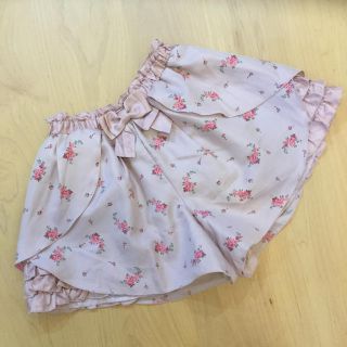 ジルスチュアートニューヨーク(JILLSTUART NEWYORK)のジルスチュアート 花柄 キュロット 140(パンツ/スパッツ)