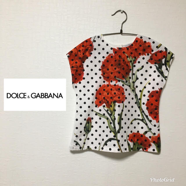 DOLCE&GABBANA(ドルチェアンドガッバーナ)のDOLCE & GABBANA カットソー 130 140 キッズ/ベビー/マタニティのキッズ服女の子用(90cm~)(Tシャツ/カットソー)の商品写真