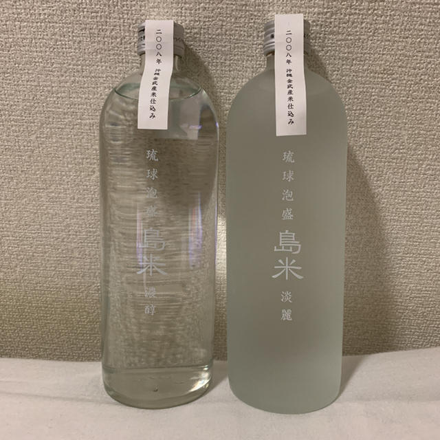 島米 淡麗 濃酵 ２本セット 泡盛 瑞穂酒造 食品/飲料/酒の酒(焼酎)の商品写真