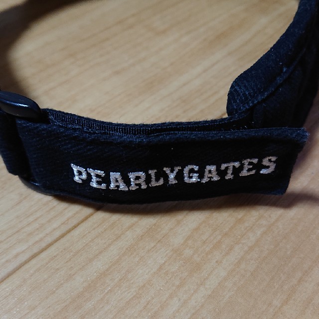 PEARLY GATES(パーリーゲイツ)のパーリーゲイツ サンバイザー メンズの帽子(サンバイザー)の商品写真