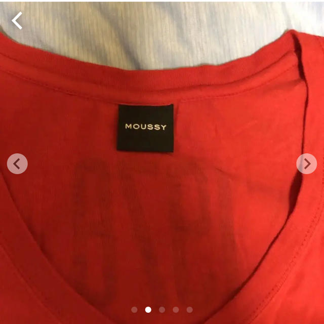 moussy(マウジー)のmoussyTシャツ未使用に近い レディースのトップス(Tシャツ(半袖/袖なし))の商品写真