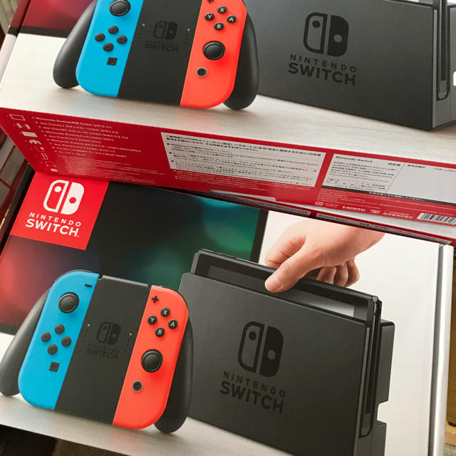 新作商品 新品 - Switch Nintendo switch 任天堂 4台 クーポン 家庭用