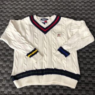 トミーヒルフィガー(TOMMY HILFIGER)のトミーヒルフィガー  Vネック ニット(ニット)