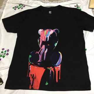 グラニフ(Design Tshirts Store graniph)のグラニフ コントロールベア Tシャツ 黒 M(Tシャツ(半袖/袖なし))