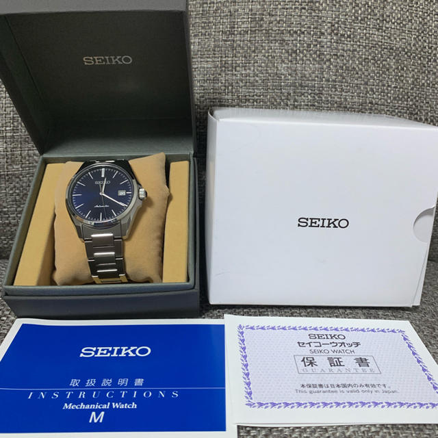 SEIKO(セイコー)のSEIKO プレサージュ SARX045 ネイビー メンズの時計(腕時計(アナログ))の商品写真