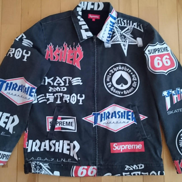 Supreme 15ss スラッシャーWorkJacket XL boxlogo