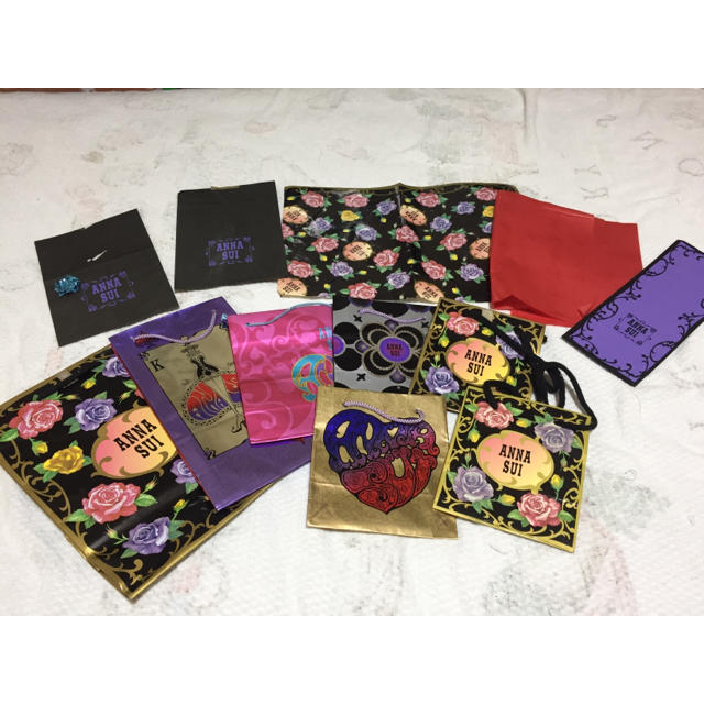 ANNA SUI(アナスイ)のアナスイ ★まとめ売り★ショップバッグ レディースのバッグ(ショップ袋)の商品写真