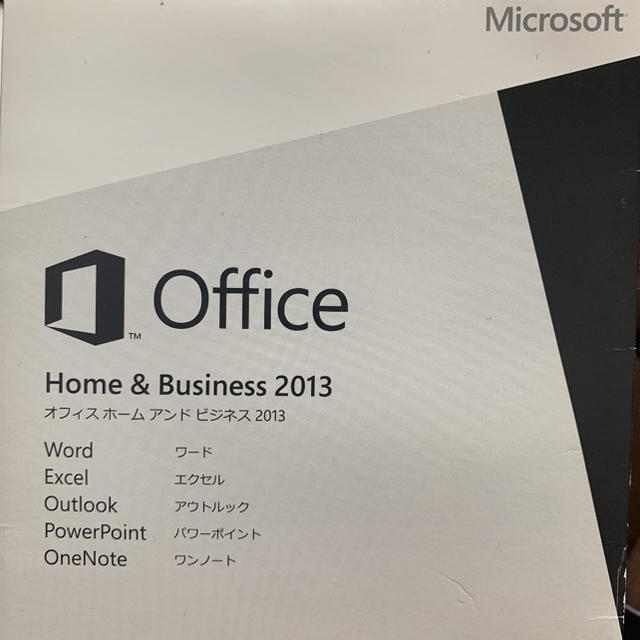 Microsoft office  home&business2013 x20 インテリア/住まい/日用品の机/テーブル(オフィス/パソコンデスク)の商品写真