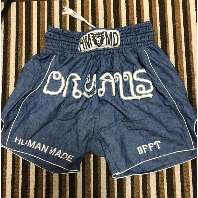 Aランク 新品未使用 レア!wastedyouth×HUMANMADEコラボ ハーフパンツ