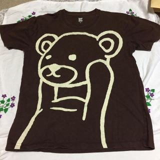 グラニフ(Design Tshirts Store graniph)のグラニフ コントロールベア Tシャツ 茶色 M(Tシャツ(半袖/袖なし))