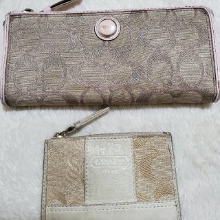 コーチ(COACH)の☆ミカ様専用☆COACH  長財布&コインケース 中古品(財布)