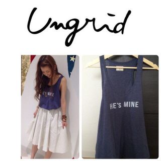 アングリッド(Ungrid)のungrid プリントルーズtt(タンクトップ)