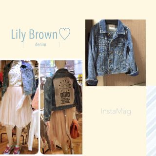 リリーブラウン(Lily Brown)の値下げ♡Lily Brown Gジャン♡(Gジャン/デニムジャケット)