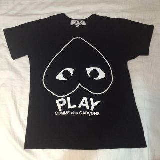 コムデギャルソン(COMME des GARCONS)のplay ギャルソン 黒 Tシャツ(Tシャツ(半袖/袖なし))