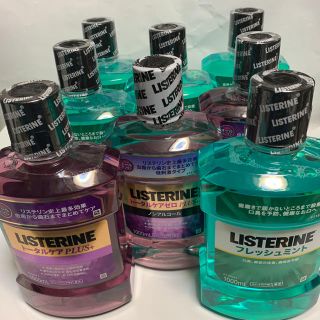 リステリン(LISTERINE)のリステリン おまとめ売り 1000ml✖️8本セット 100ml 1本サービス(マウスウォッシュ/スプレー)