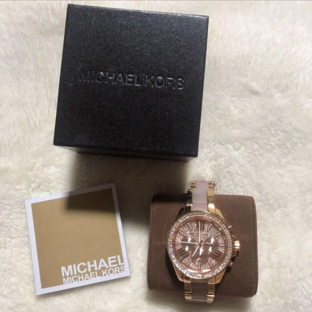 ブランドのギフト Michael mk6096 クロノグラフ レンローズ マルケルコース - Kors 腕時計 - www