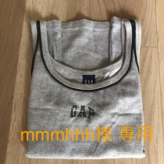 ギャップ(GAP)の【便利★】GAP タンクトップ グレー  Sサイズ(タンクトップ)