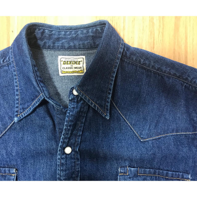 DENIME(ドゥニーム)の〈DENIME〉ウェスタンシャツ デニムシャツ メンズのトップス(シャツ)の商品写真