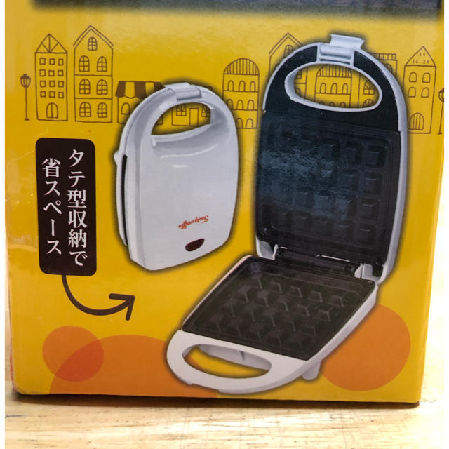 ワッフルメーカー スマホ/家電/カメラの調理家電(サンドメーカー)の商品写真