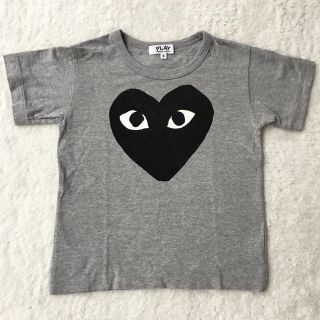 コムデギャルソン(COMME des GARCONS)の美品 コムデギャルソン play Tシャツ kids キッズ (Tシャツ/カットソー)