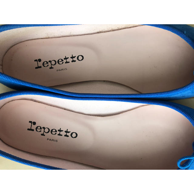 【美品・裏張済】repetto Brigitte Ballerinas 37.5 3