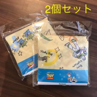 スリーコインズ(3COINS)のトイストーリー エコバッグ 2個セット(エコバッグ)