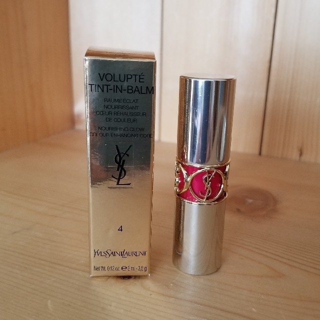 Yves Saint Laurent Beaute(イヴサンローランボーテ)のYSL イヴ・サンローラン ヴォリュプテティントインバーム　4  コスメ/美容のベースメイク/化粧品(口紅)の商品写真