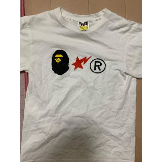 アベイシングエイプ(A BATHING APE)の激安Sサイズ！ BAPEデジタル猿顔Tシャツ(Tシャツ/カットソー(半袖/袖なし))