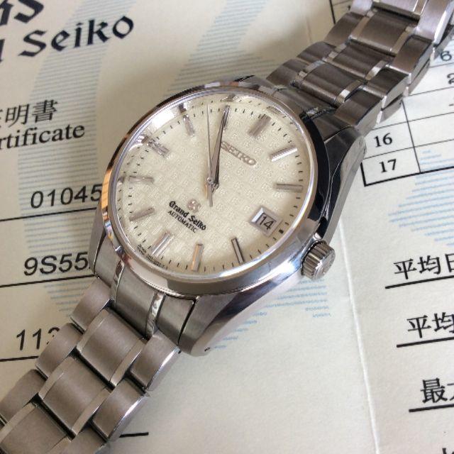 Grand Seiko(グランドセイコー)のセイコー　GS　SBGR025　９S　メカニカル　マスターショップ　限定モデル メンズの時計(腕時計(アナログ))の商品写真