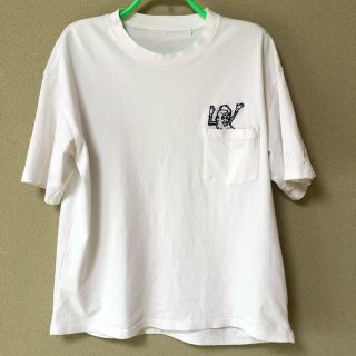 キムジョーンズ(KIM JONES)のヘビーウェイト ビッグ T 半袖 ガーキン KJ(Tシャツ/カットソー(半袖/袖なし))