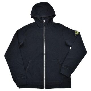 カラーグリーンストーンアイランド stone island ジップパーカー