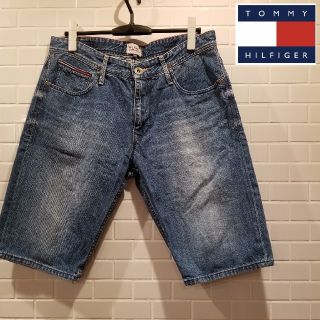 トミーヒルフィガー(TOMMY HILFIGER)の【TOMMY HILFIGER】 トミーヒルフィガー デニムハーフパンツ(ショートパンツ)