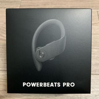 アップル(Apple)のpower beat pro ブラック 値下げしました(ヘッドフォン/イヤフォン)