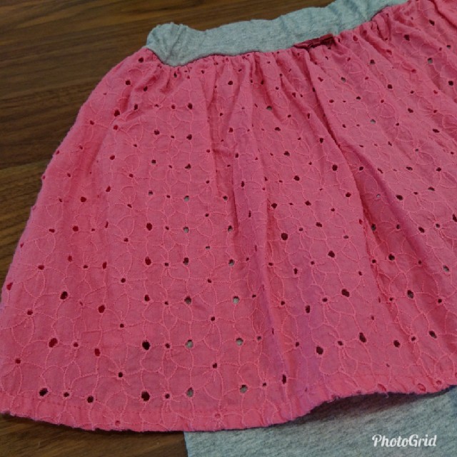 Branshes(ブランシェス)のスカート 130 キッズ/ベビー/マタニティのキッズ服女の子用(90cm~)(スカート)の商品写真